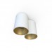 Lubinis šviestuvas EYE TONE II WHITE/GOLD